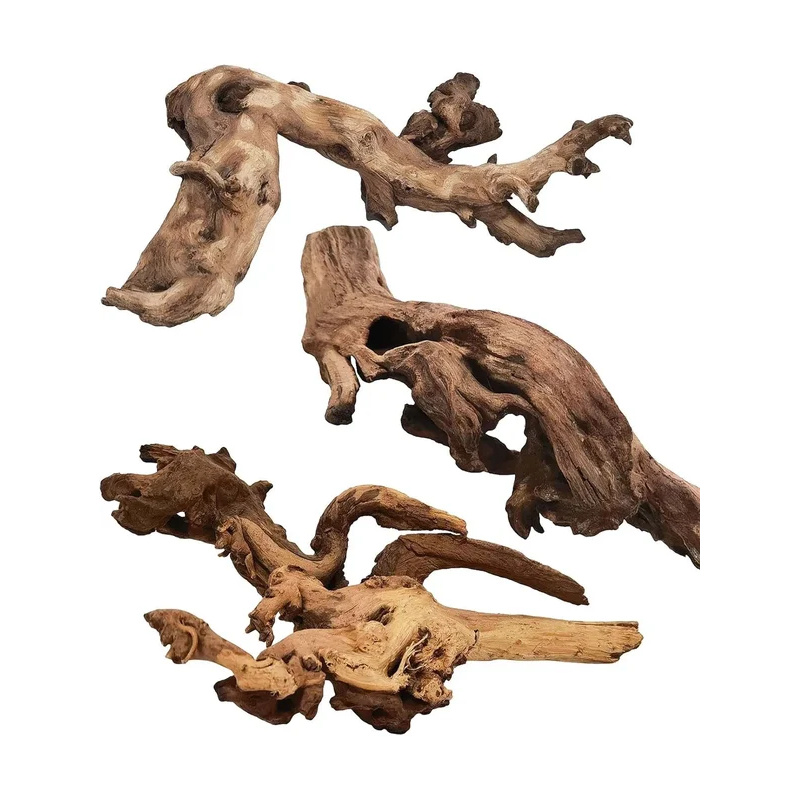 Aquarium Planted Wood - Natuurlijk drijfhout voor aquariumdecoratie, viskom landschapsversiering,