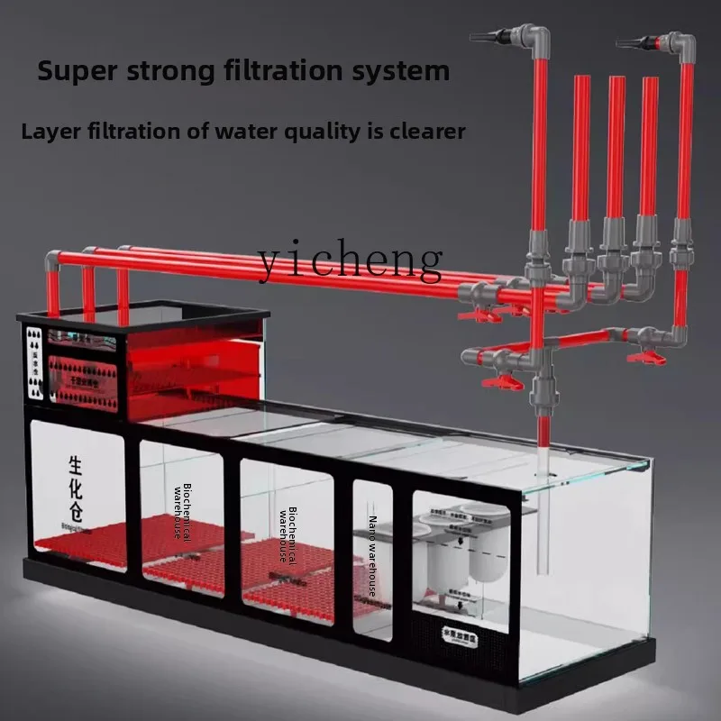 Aquarium Planted Filter - L14 aquarium ultra-wit glas aquariumplantenbak aquarium