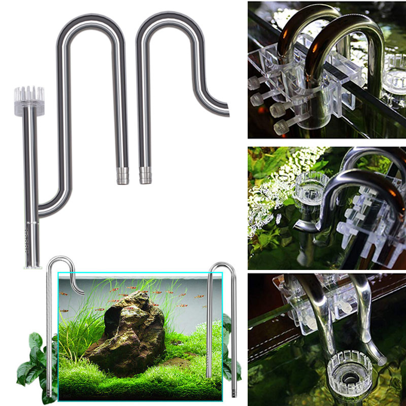 Aquarium Planted Filter - Nieuwe Aquarium Lelie Pijp Rvs Instroom