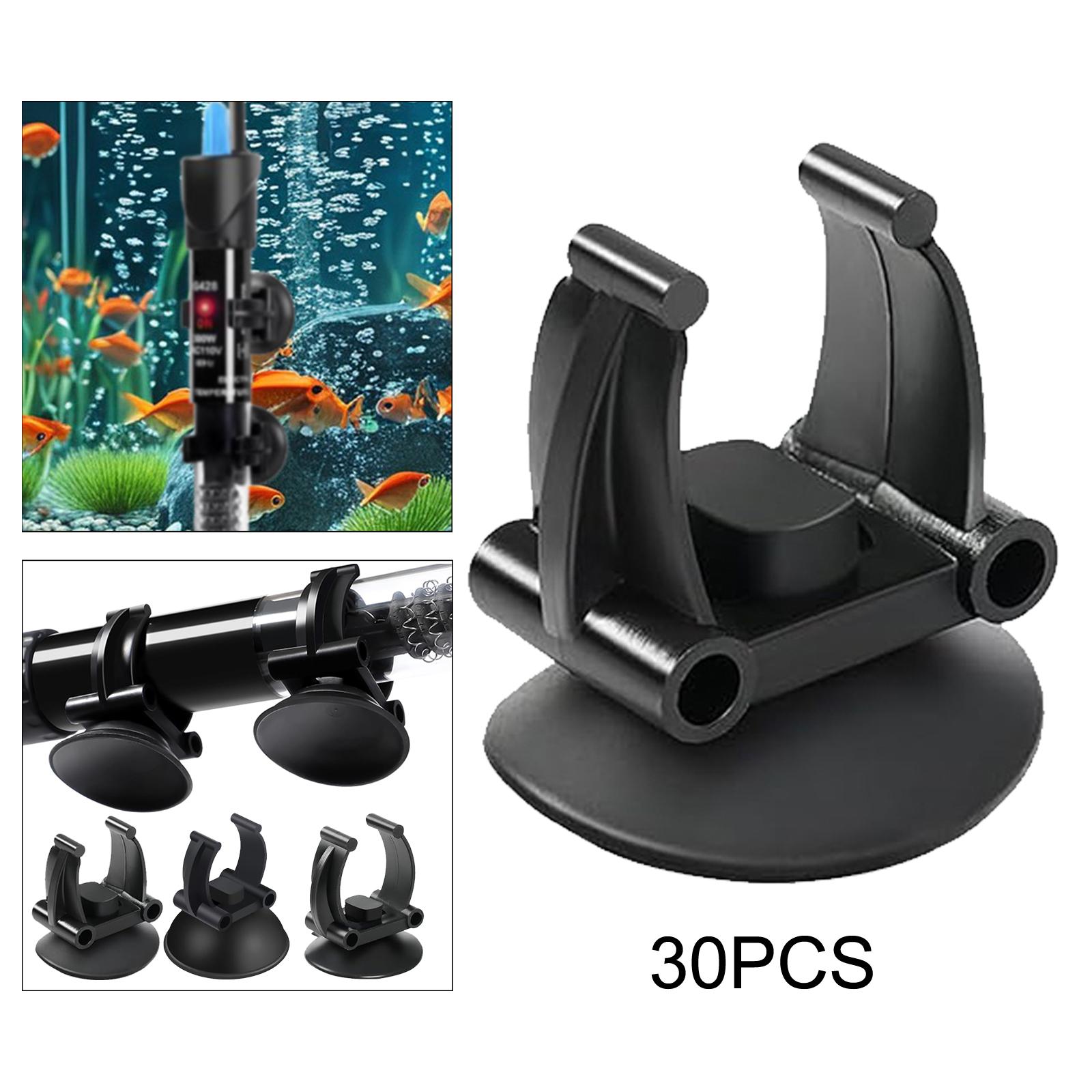 Planted Aquarium Heater - Aquariumverwarmingsclips Sterke Zuignapbevestigingen Compacte Bevestigingsklemmen voor
