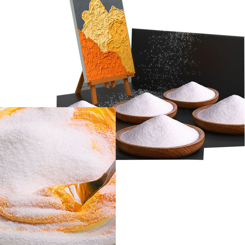 Aquarium Sand White - Nieuwe 250/500g Quartz Zand Acryl Schilderij