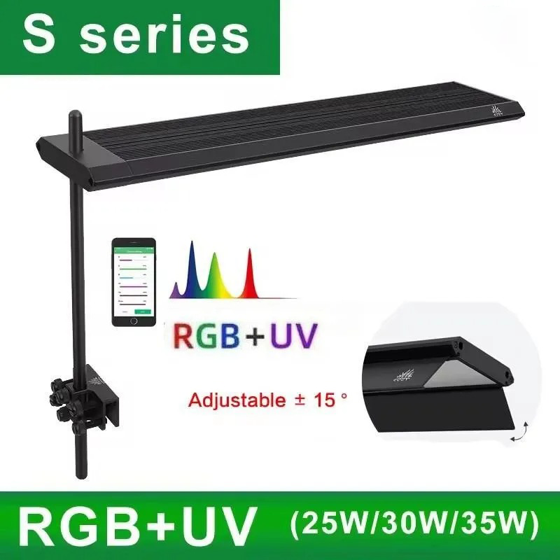 Planted Aquarium Uv Light - S300/400/450Pro Ver.3 RGB + UV Volspectrum