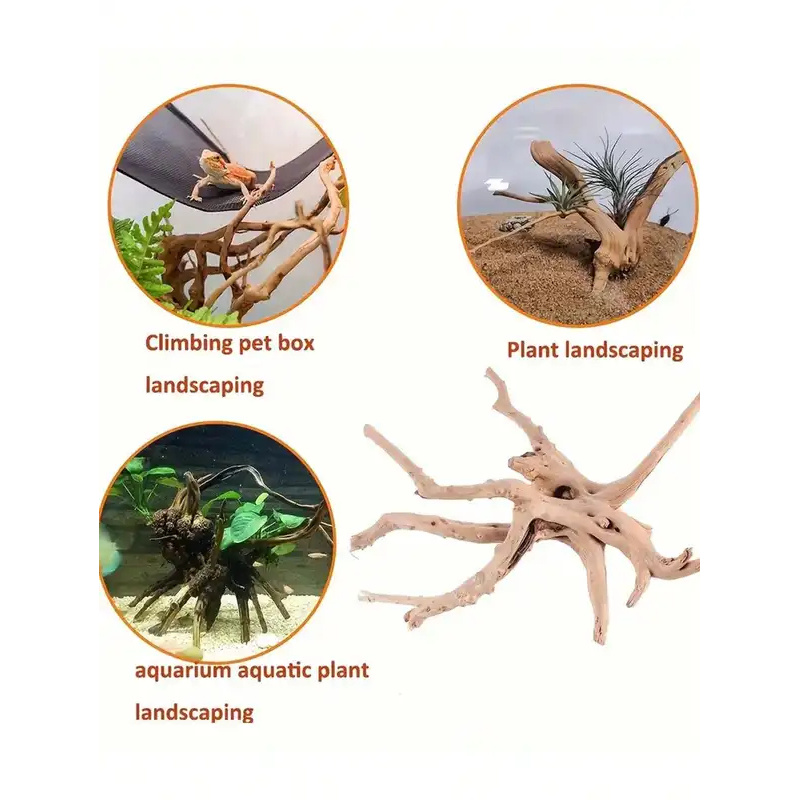 Natuurlijk drijfhout voor aqua - Aquarium Planted Wood recensie en prijs