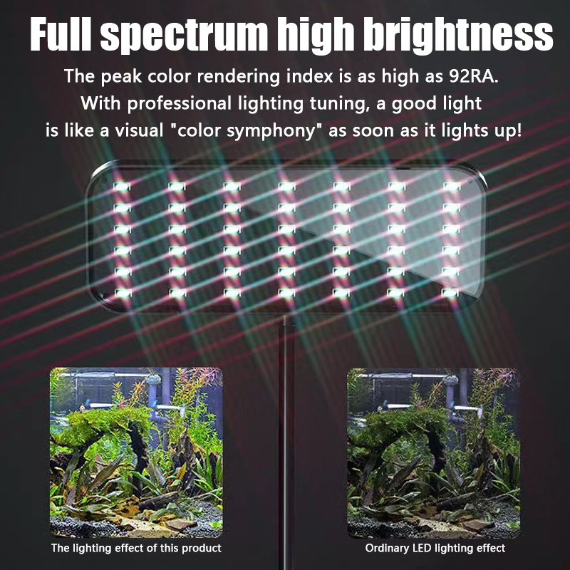 13W LED Lamp Aquarium Decorati - Aquarium Plant Light Spectrum recensie en prijs