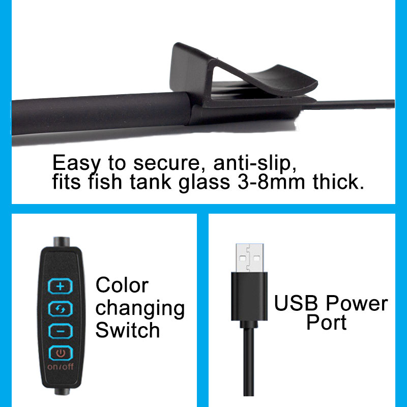 USB Aquarium LED-lamp Aquarium - Aquarium Plant Light Spectrum recensie en prijs