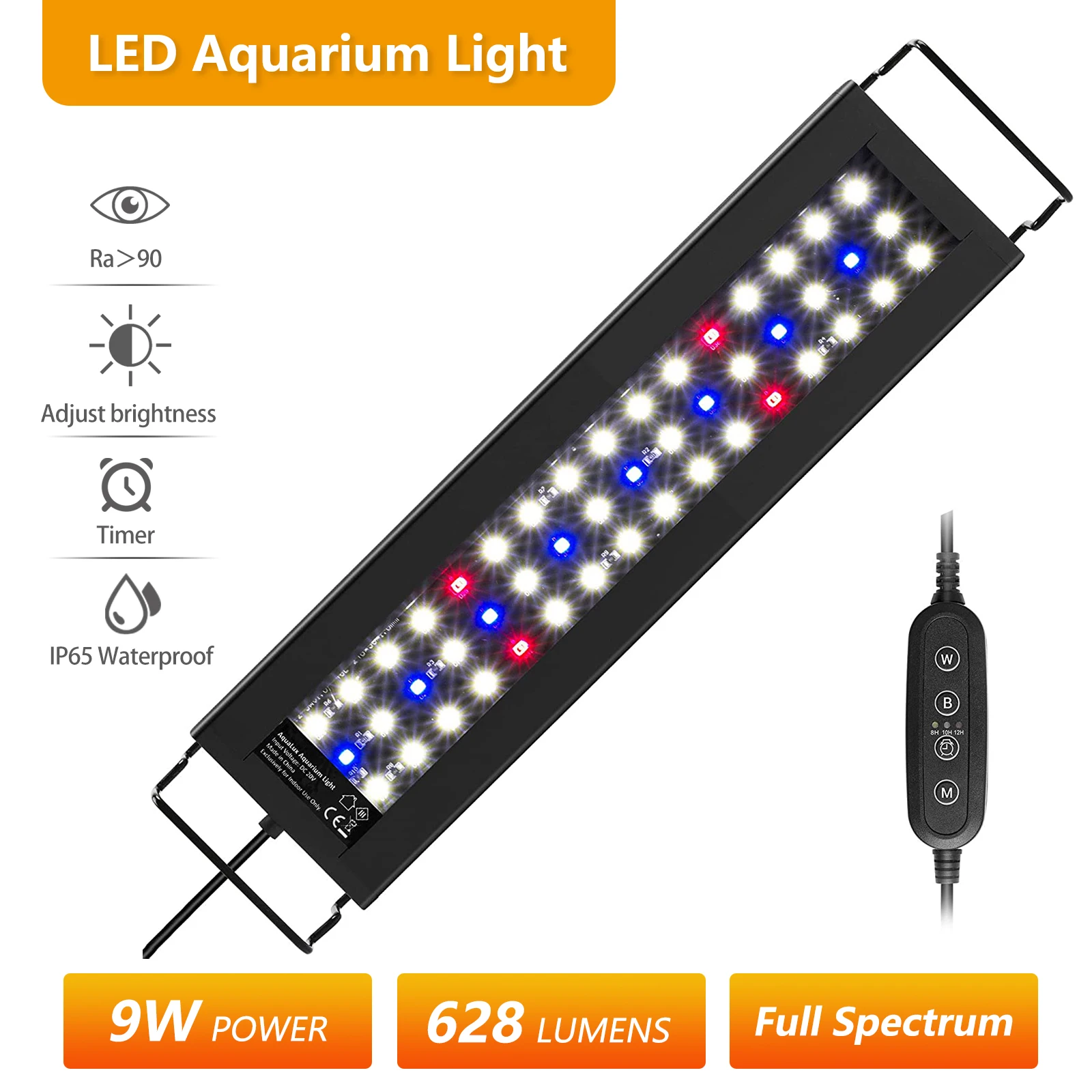Geschikt voor 12-18 inch zoetw - Aquarium Plant Light Spectrum recensie en prijs