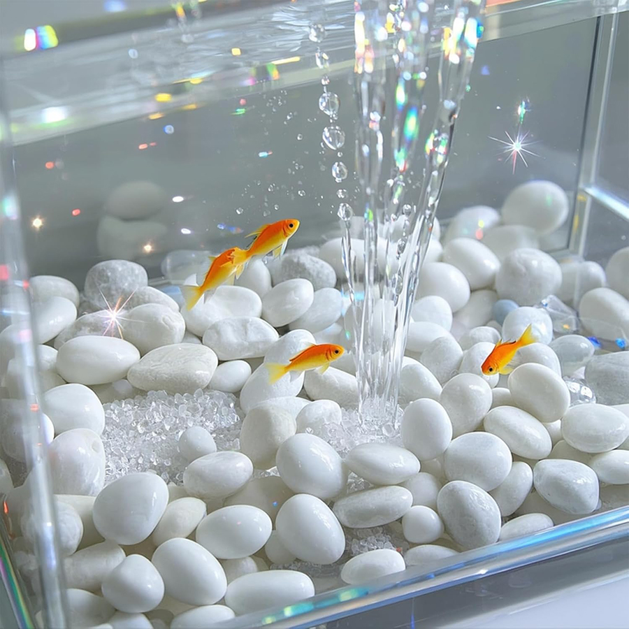 400g Aquarium Decor Set Stapel - Aquarium Sand White recensie en prijs