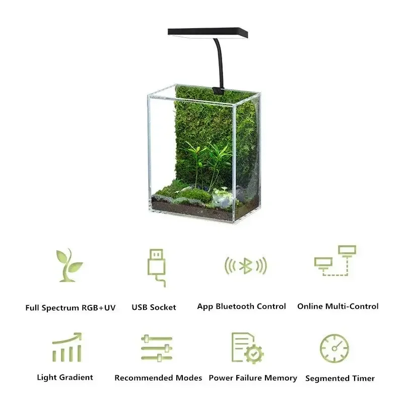 WEEK AQUA Mag Pro USB Nano Aqu - Aquarium Plant Light Spectrum recensie en prijs