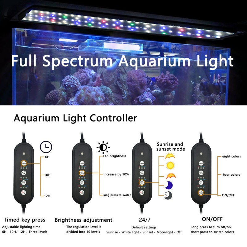 LED-visbaklamp Vol Spectrum Pl - Aquarium Plant Light Spectrum recensie en prijs