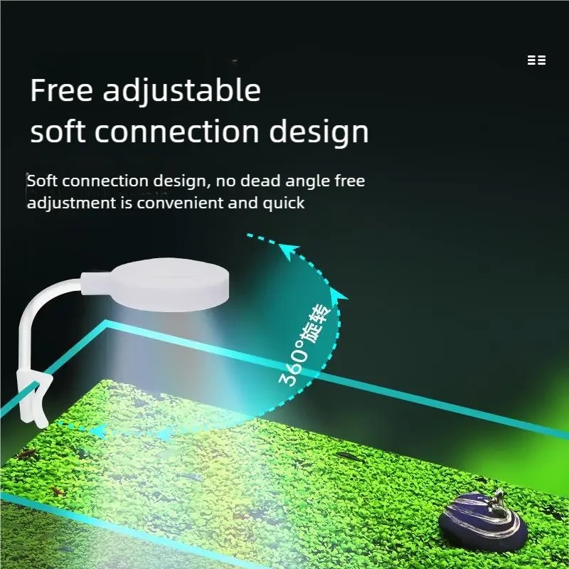 3W LED Clip-On Aquariumlamp Vo - Aquarium Plant Light Spectrum recensie en prijs