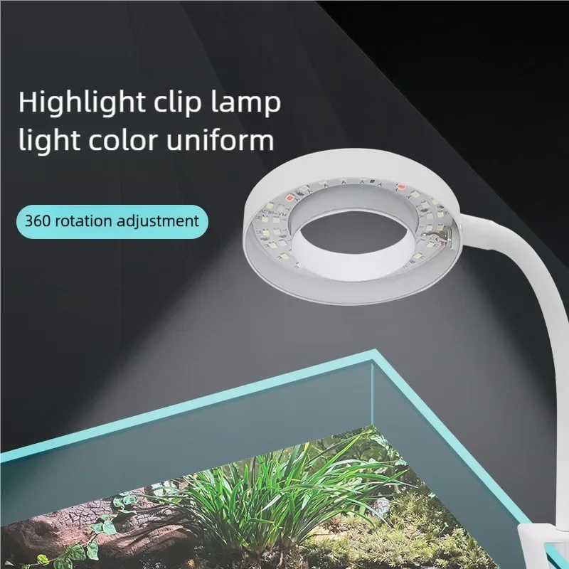 3W LED Clip-On Aquariumlamp Vo - Aquarium Plant Light Spectrum recensie en prijs