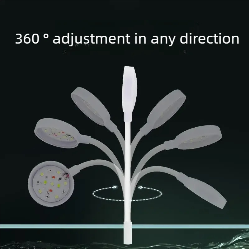 3W LED Clip-On Aquariumlamp Vo - Aquarium Plant Light Spectrum recensie en prijs